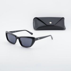 Calvin Klein Jeans CKJ24623S 001 Cat Eye Sunglasses - Black